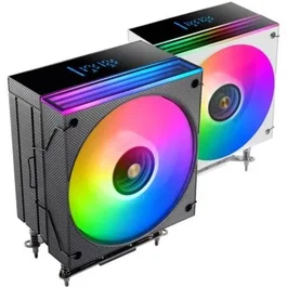 Mars Gaming Refrigeración CPU A-RGB MCPU-LCD Negro 120 mm ARGB 6 Heatpipes TDP 300W Intel y AMD